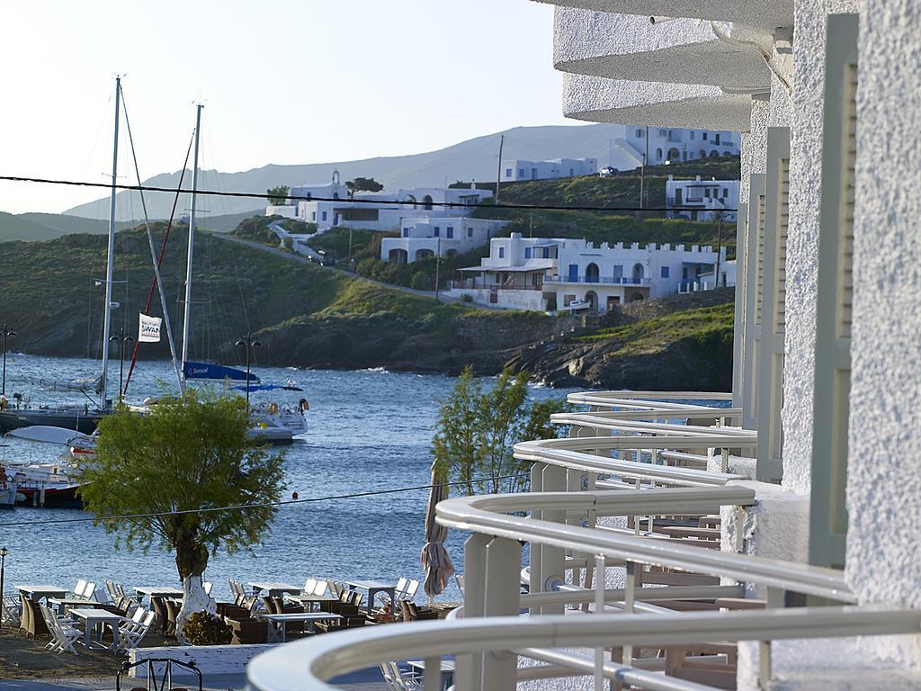 Kythnos Bay Hotel เลาตรา ภายนอก รูปภาพ
